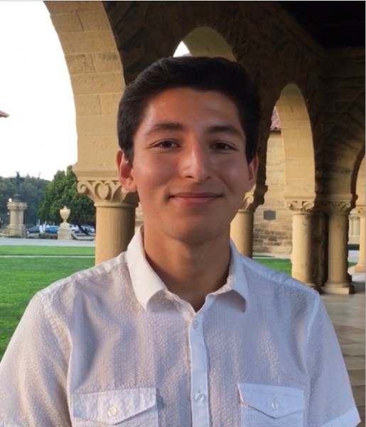Pictured: Alejandro Salinas '21 poses in Main Quad. (Courtesy of Alejandro Salinas)